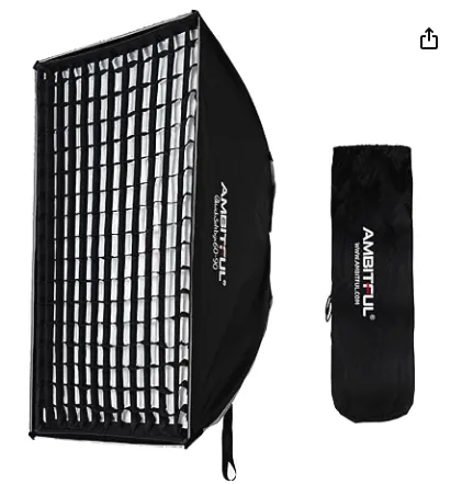 AMBITFUL 60x90cm Honeycomb Grid Softbox