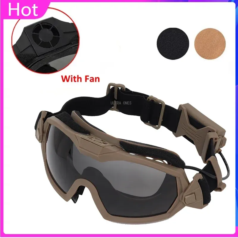 Anti-Fog Tactical Goggles