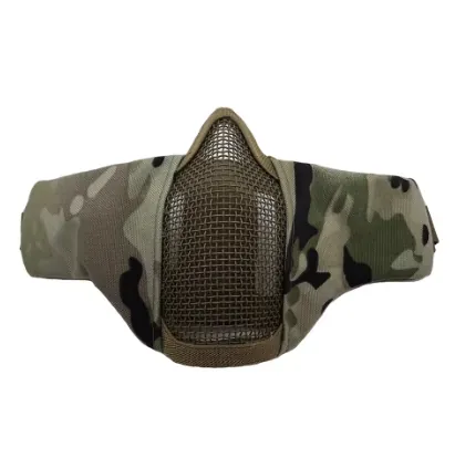 Steel Mesh Half-Face Mask
