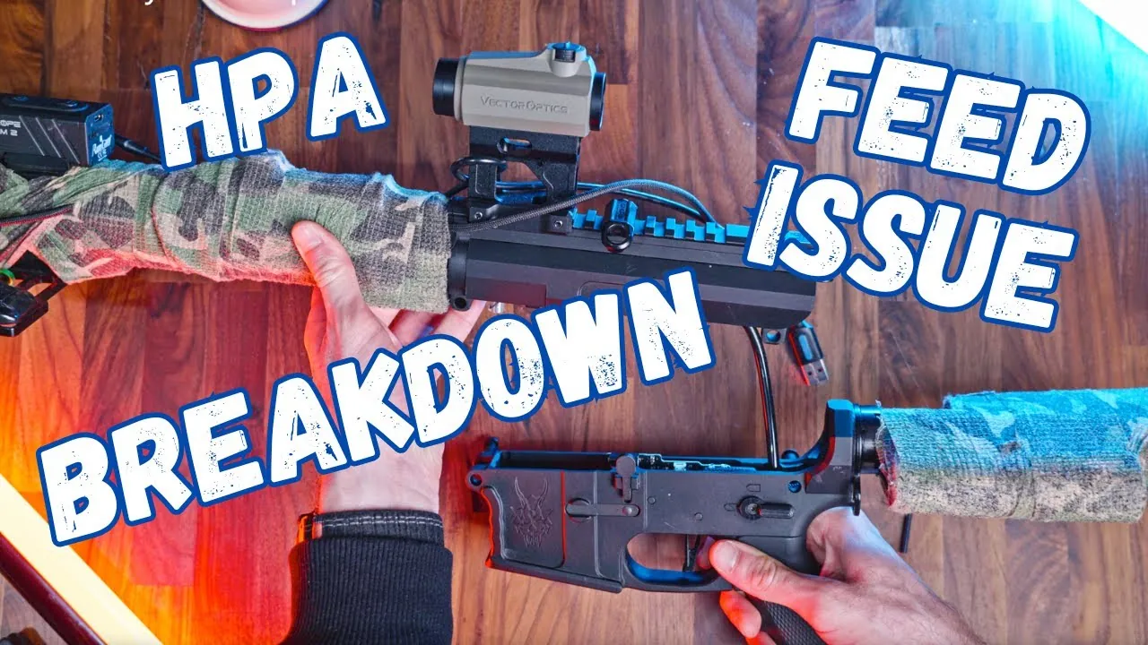 Wolverine MTW Inferno Gen3 HPA replica disassembled on a workbench