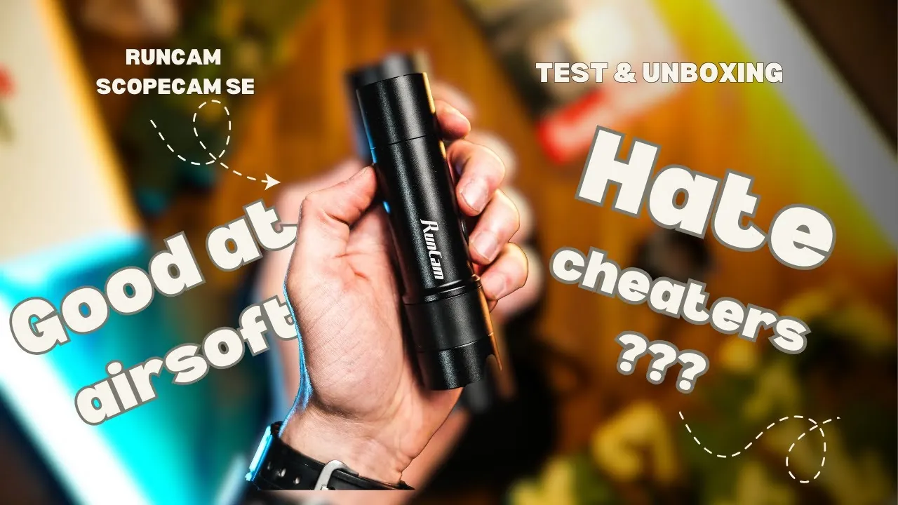 RunCam ScopeCam SE airsoft scope camera